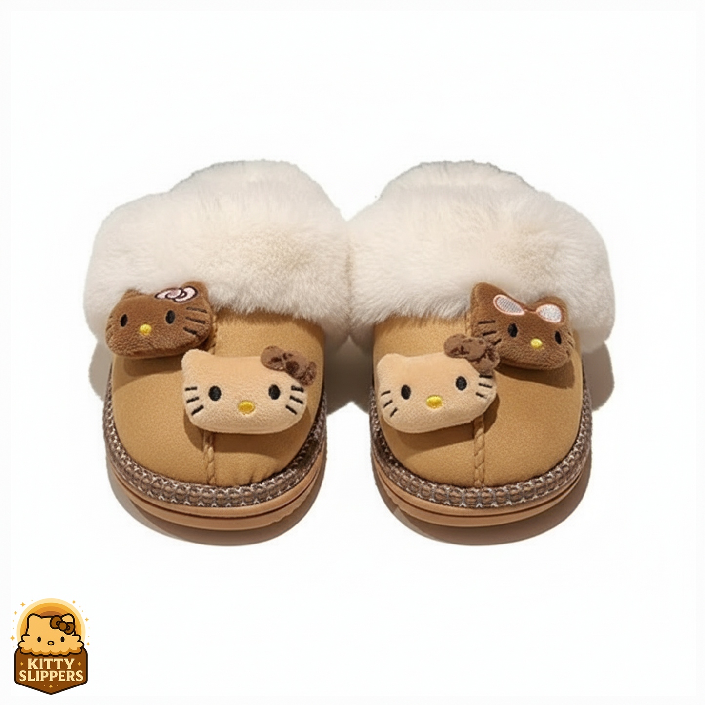 Light Brown KittySlippers